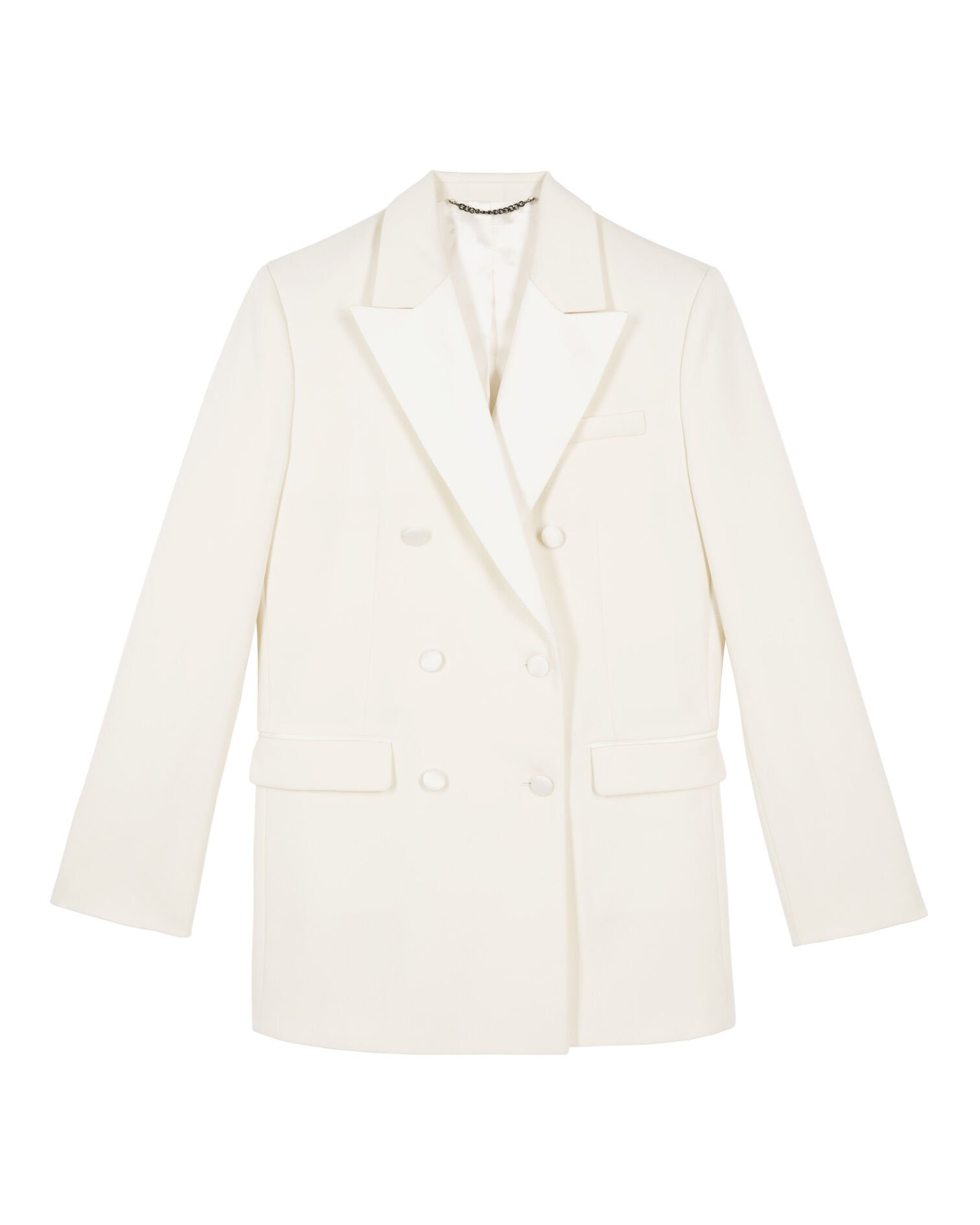 Smokingjacke ecru, ECRU, hi-res image number null