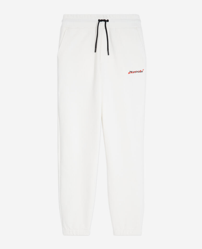 The Kooples WOMEN ECRU ecru joggers with what is print
