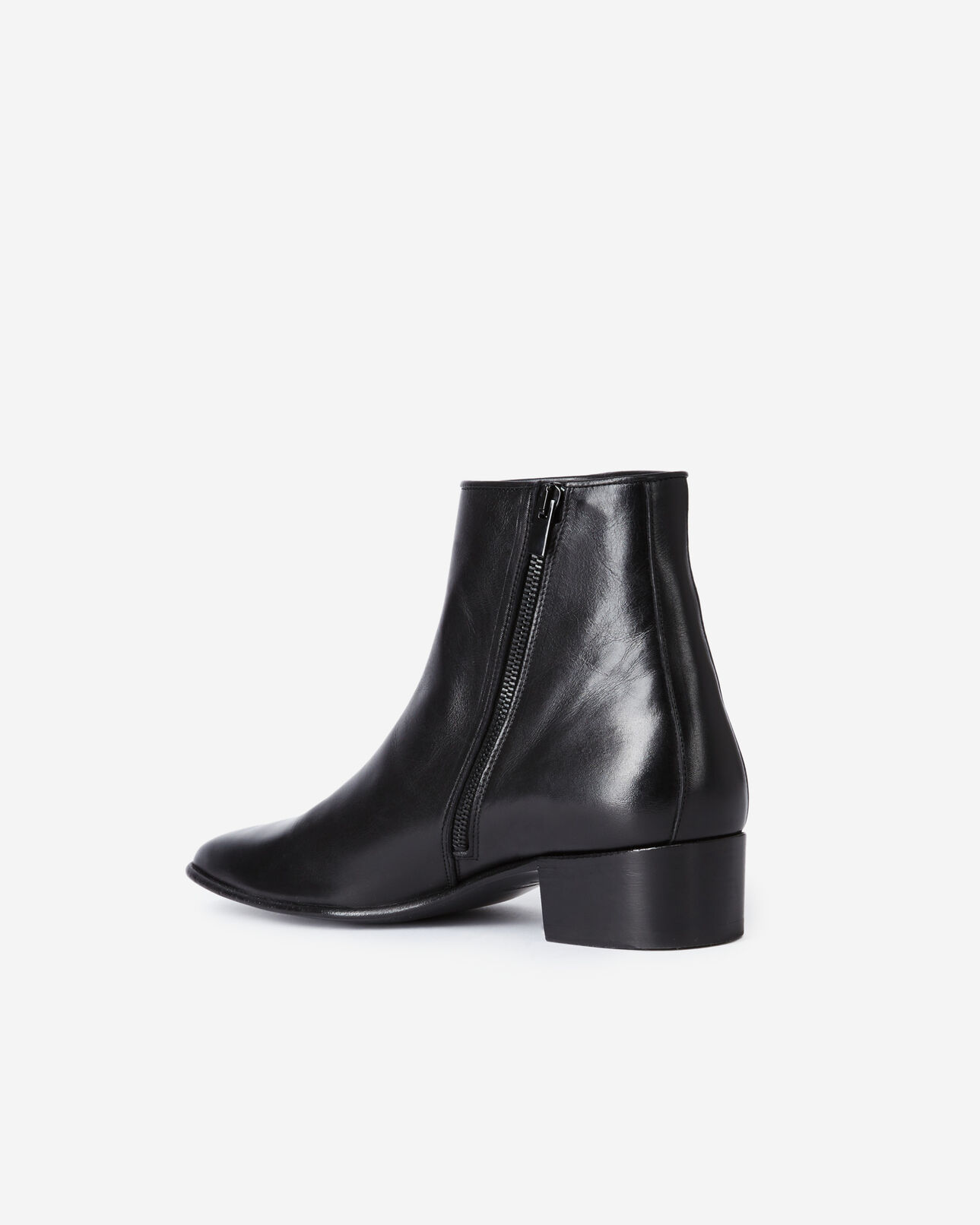 The Kooples MEN BLACK black leather boots