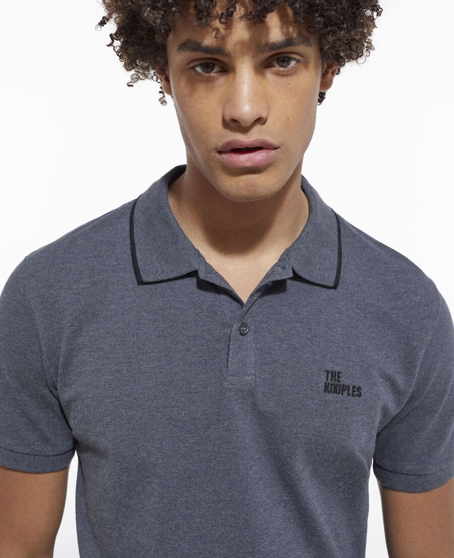 poloshirt grau