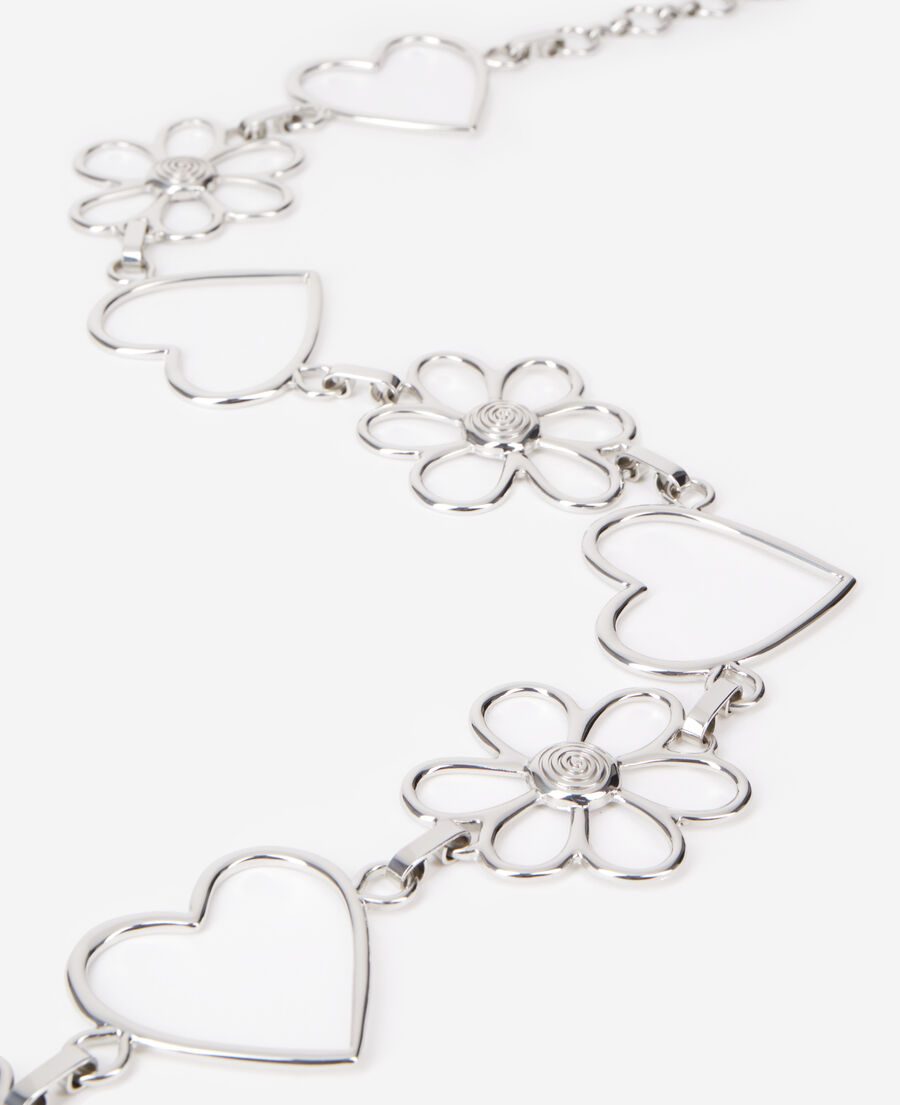 The Kooples FEMME SILVER ceinture chaîne argentée