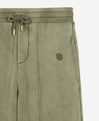The Kooples MEN KAKI jogging suit with khaki crest