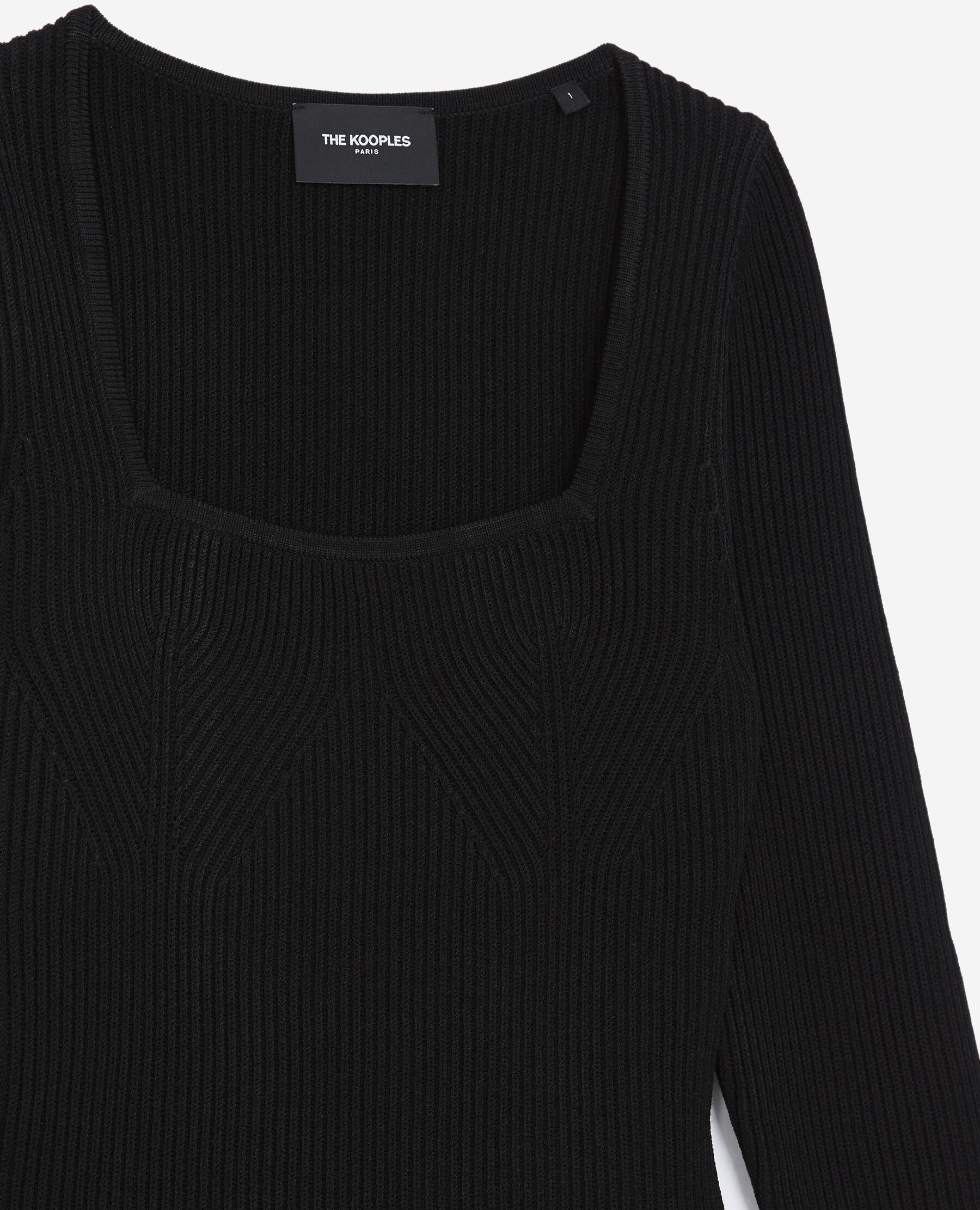 Square on sale neck sweater
