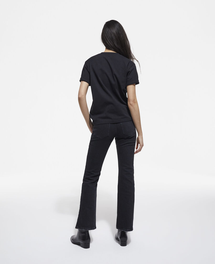 t-shirt logo noir