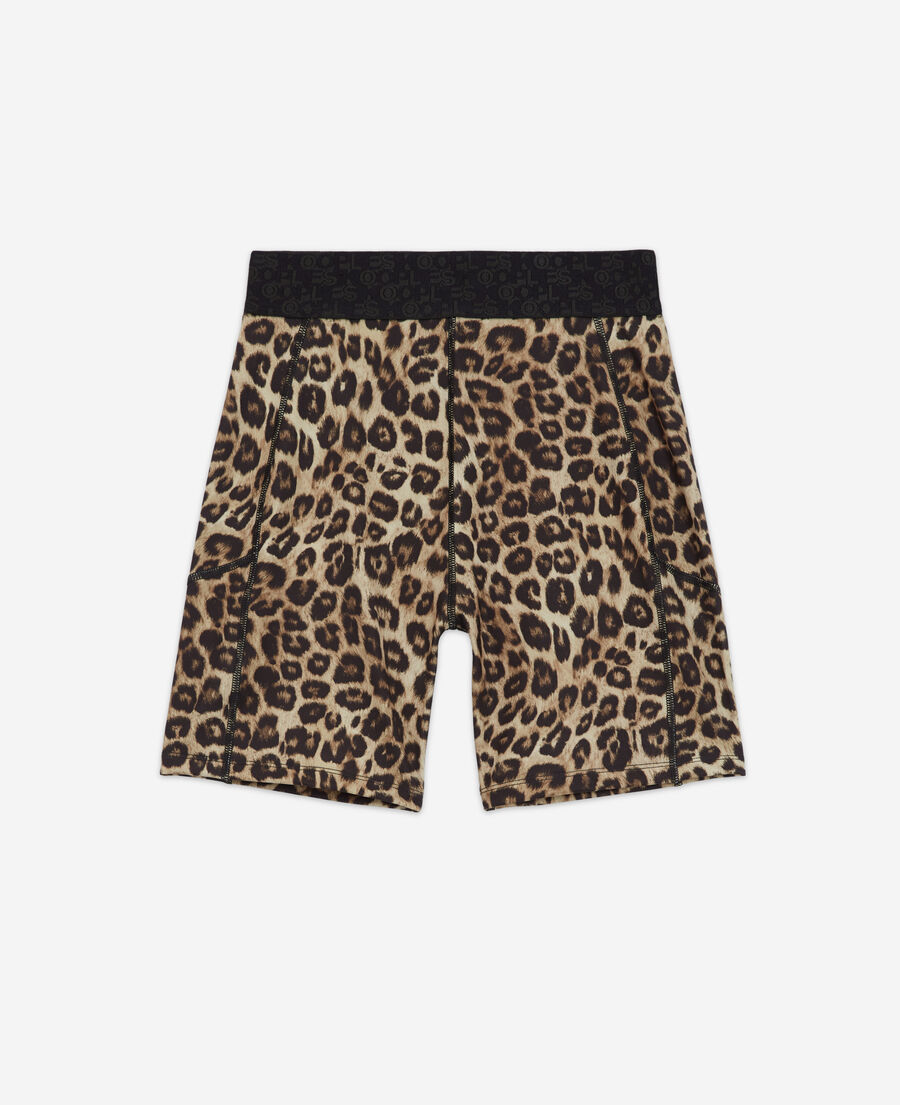 The Kooples MUJER LEOPARD short ciclista técnico leopardo