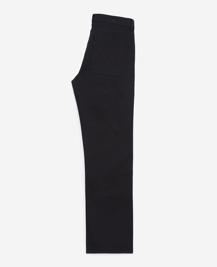 Black straightcut jeans with side pockets The Kooples