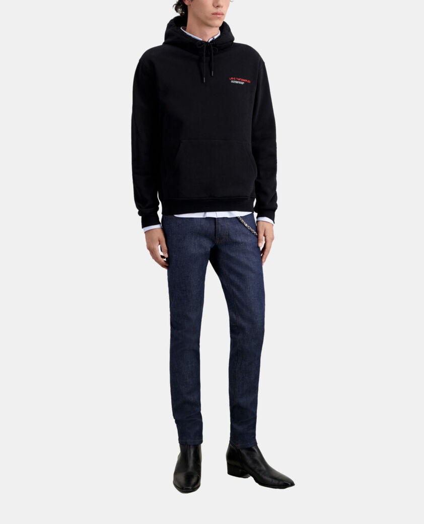 The Kooples HOMME BLACK sweatshirt homme i love kooples noir