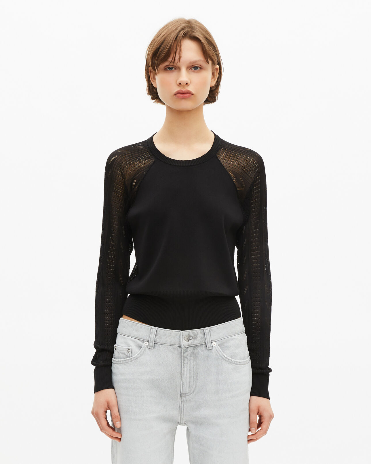 The Kooples F BLACK black sweater