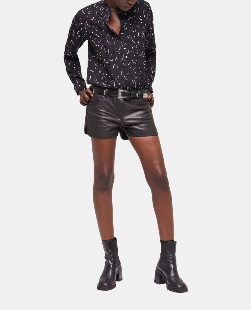 The Kooples FEMME BLACK WHITE chemise imprimée