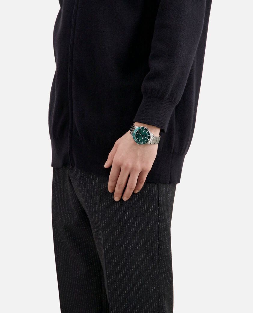 The Kooples MIXED SILVER silver time keeper watch