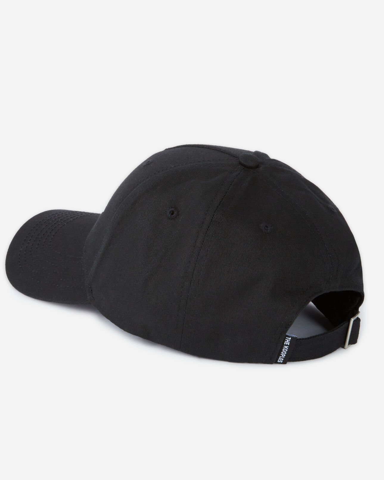 The Kooples HERREN BLACK WHITE schwarze kappe mit logo