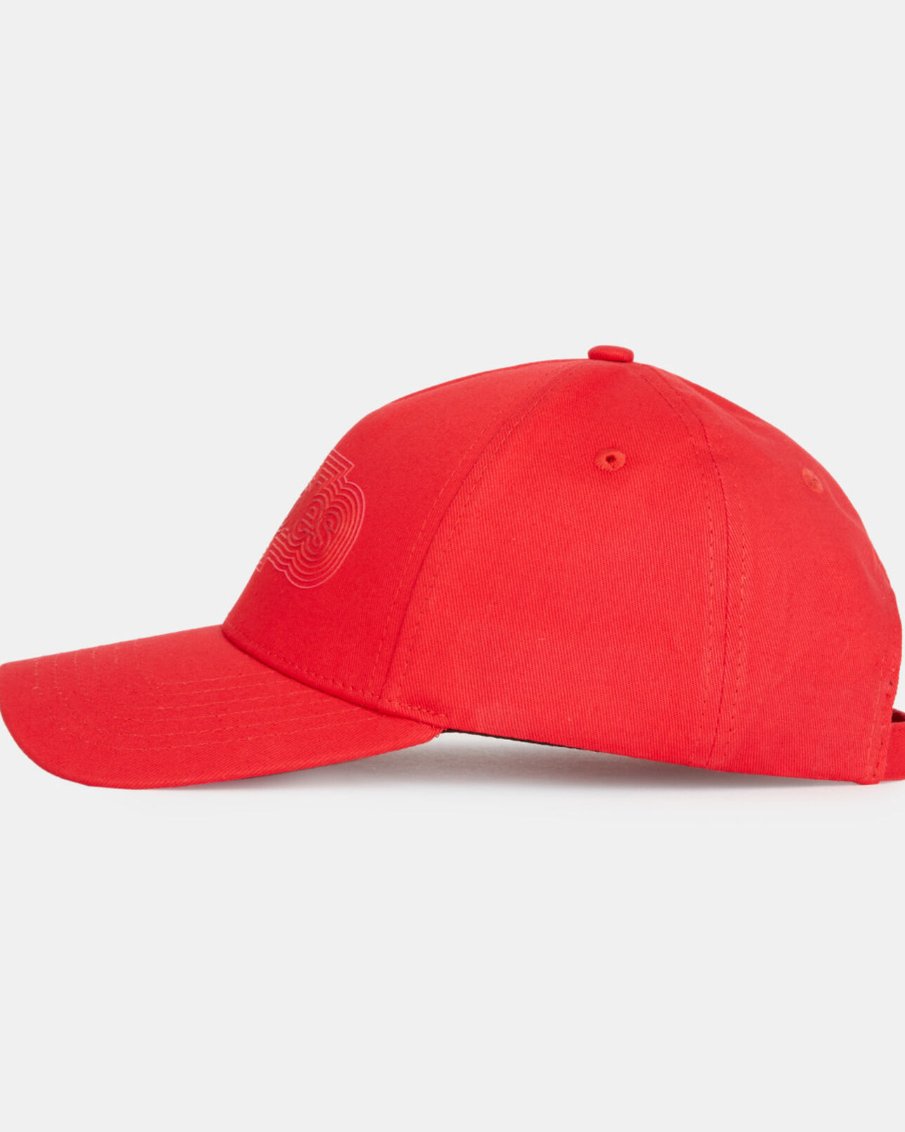 The Kooples MIXED RED red logo cap