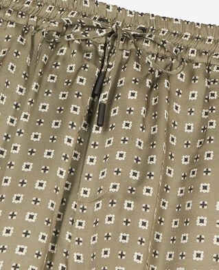 The Kooples HOMME FORET short imprim&eacute; bandana kaki