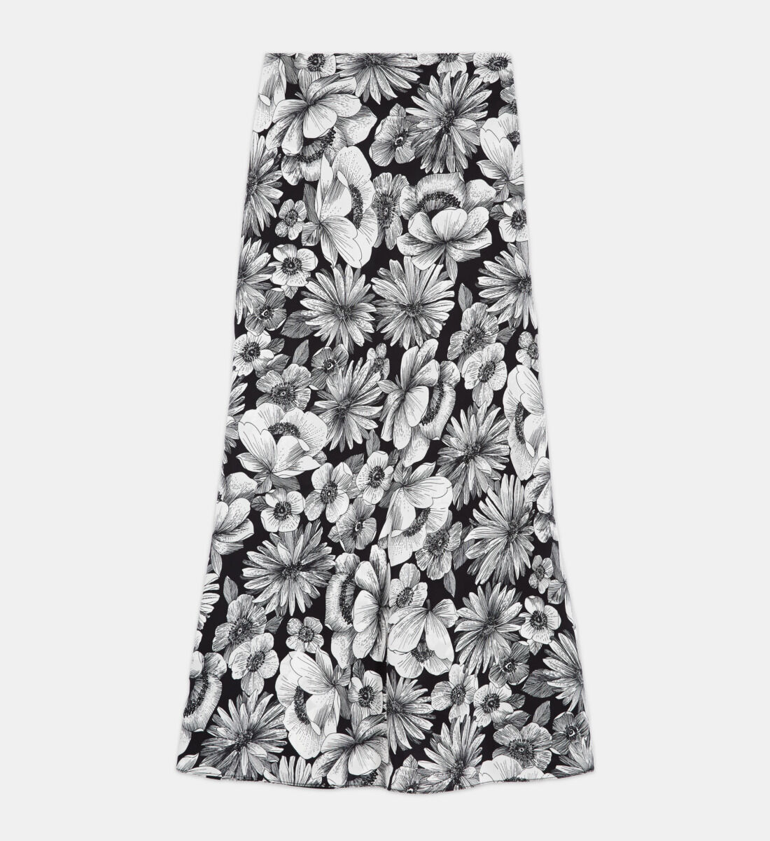 Topshop long floral skirt top