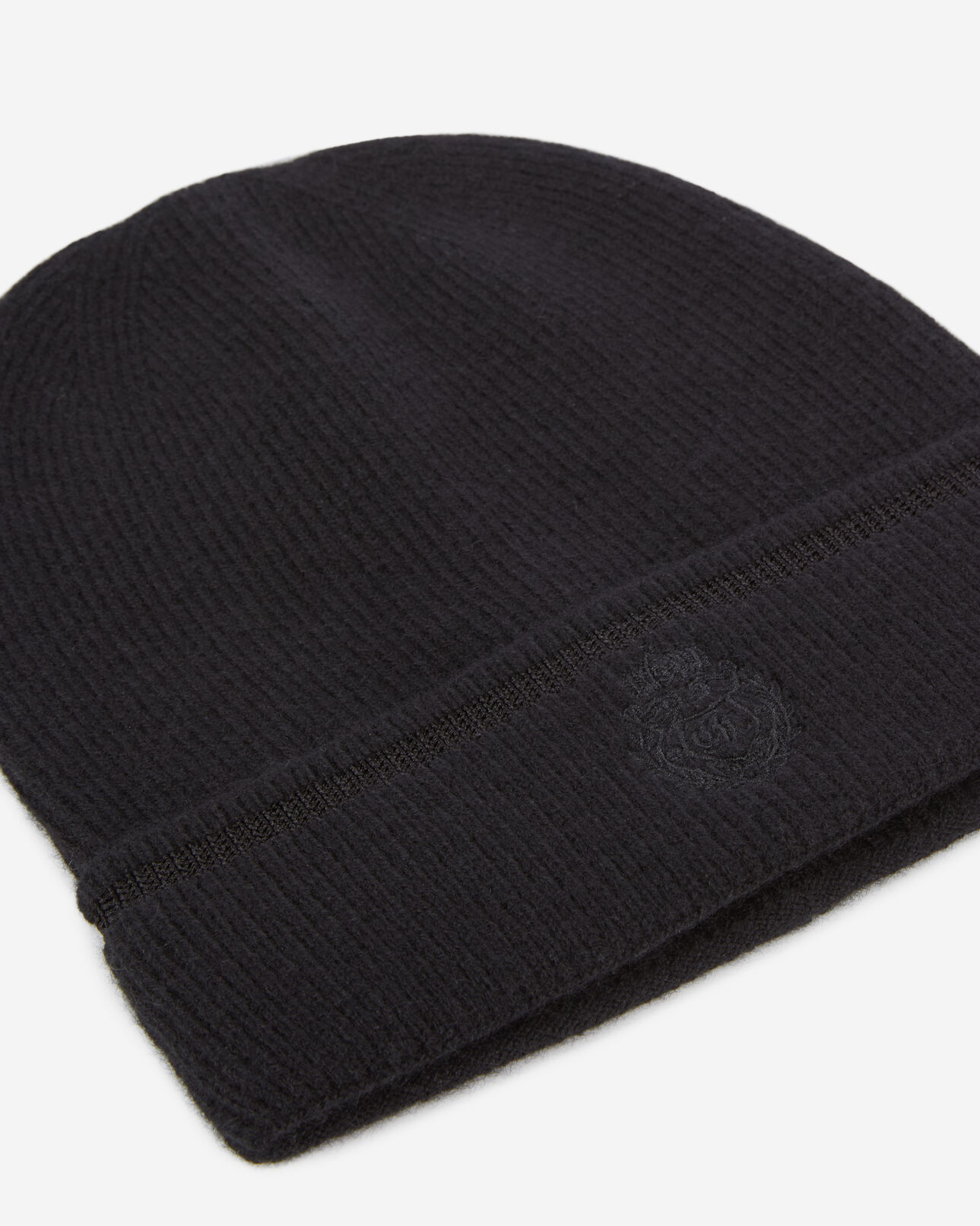 The Kooples MIXED BLACK black cashmere beanie