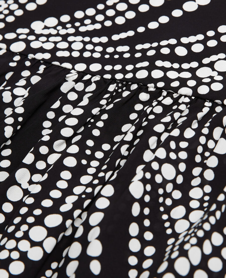 short printed skirt