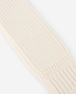 The Kooples WOMEN ECRU ecru wool mittens