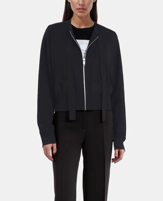 The Kooples FEMME BLACK cardigan en laine noir