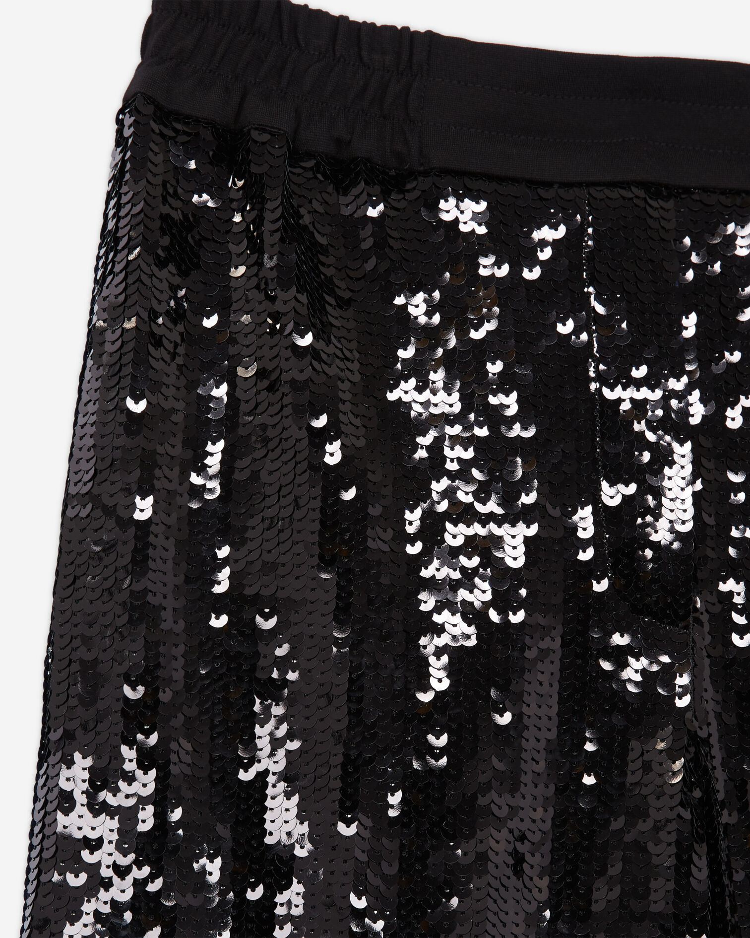 Black sequin pants, BLACK, hi-res image number null