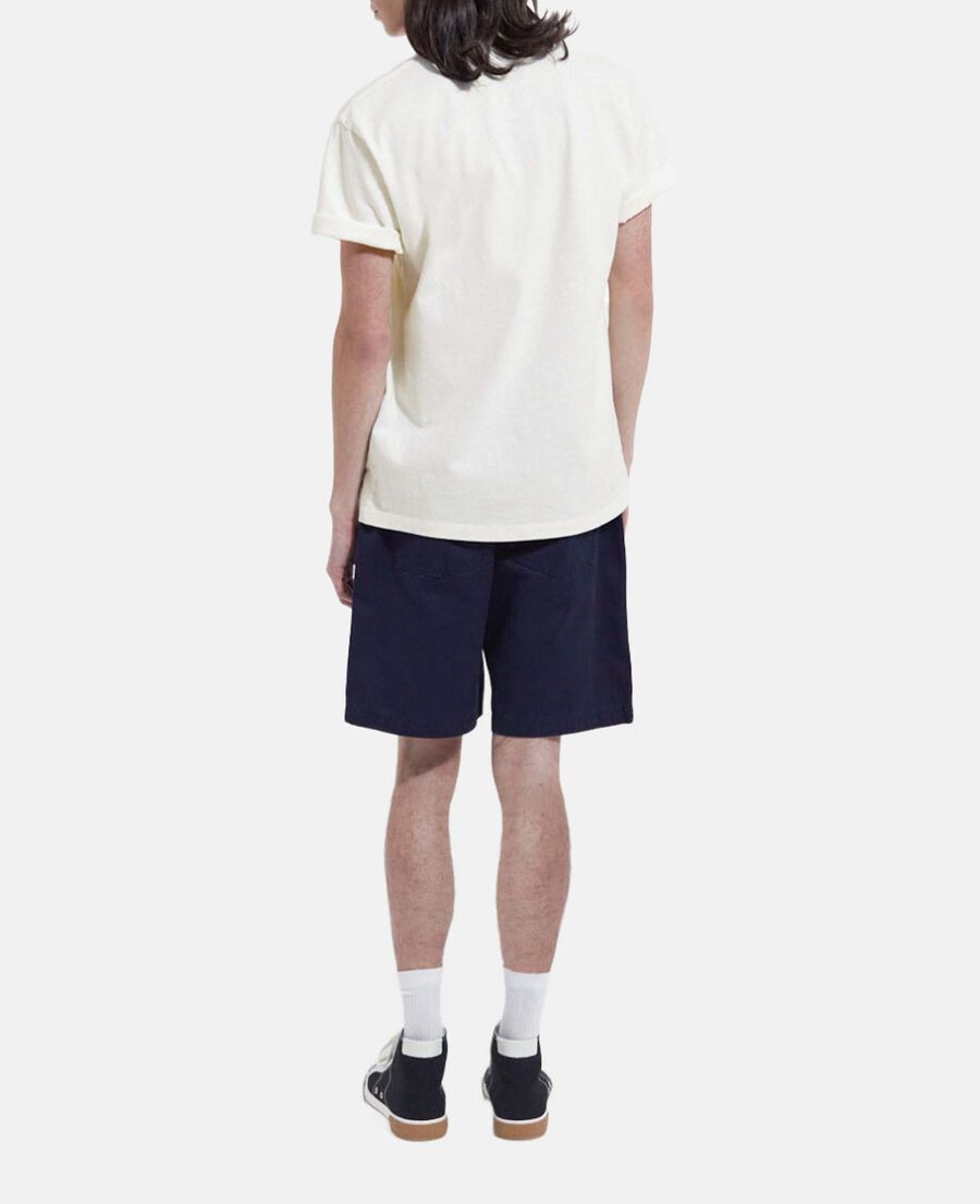 short marine coton long quatre poches