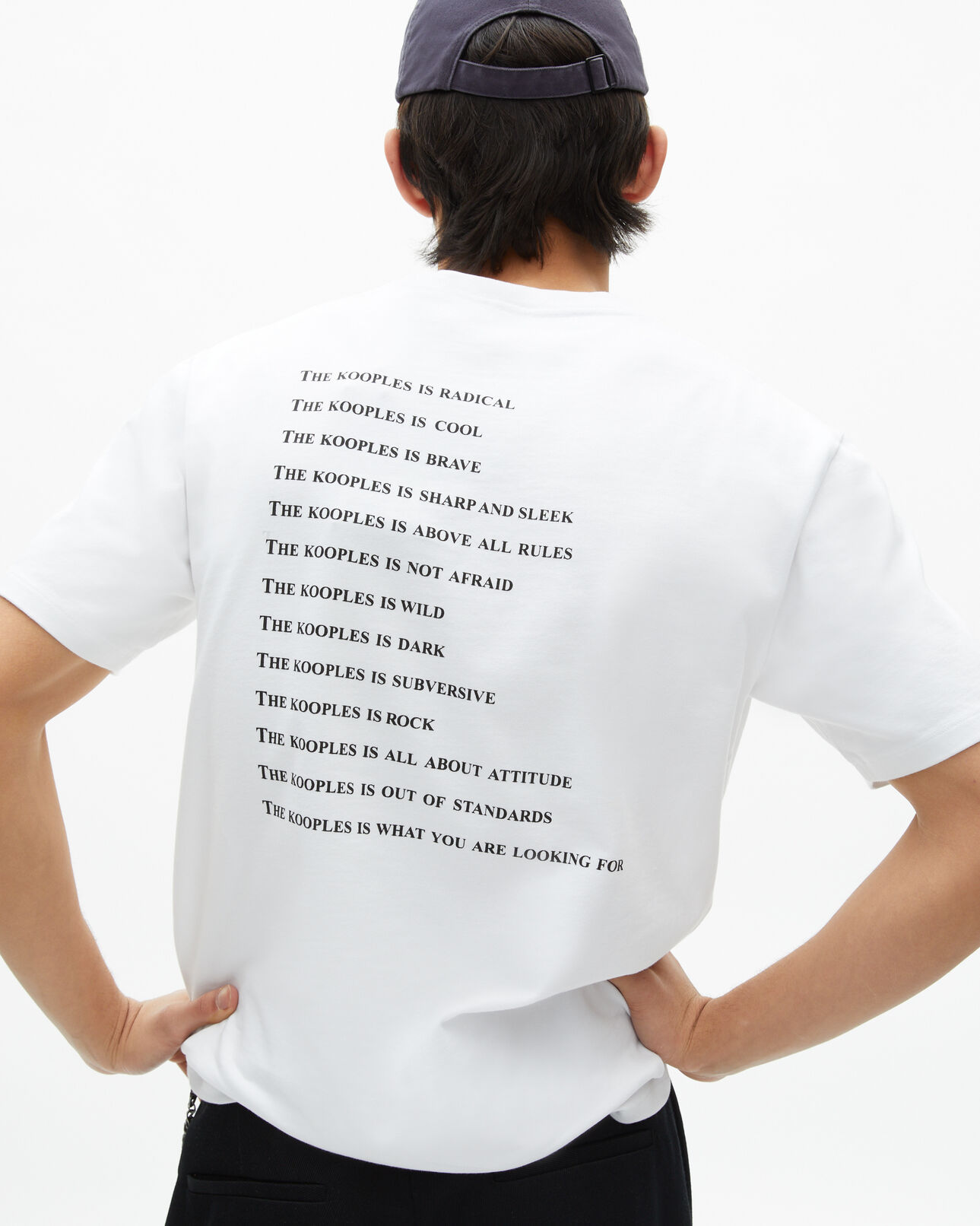 The Kooples HOMME WHITE t-shirt what is blanc