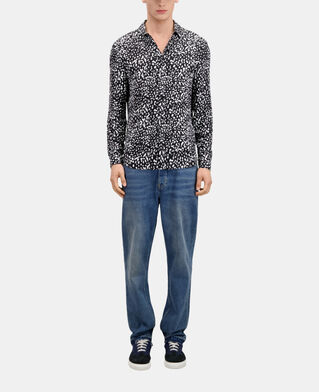 The Kooples H BLACK WHITE printed shirt