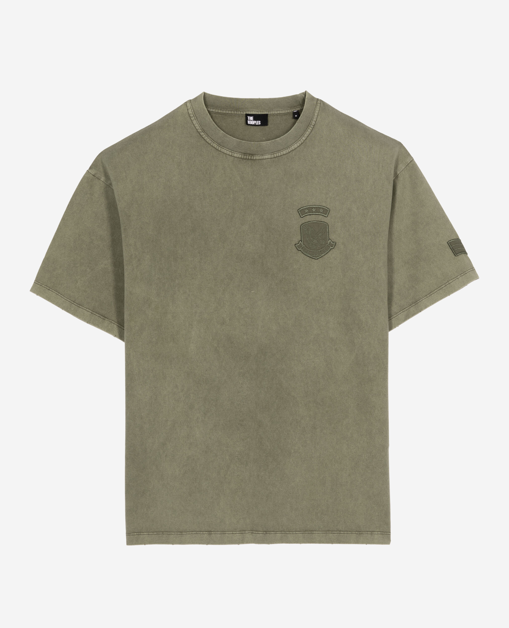 T-shirt avec patchs kaki, KAKI, hi-res image number null