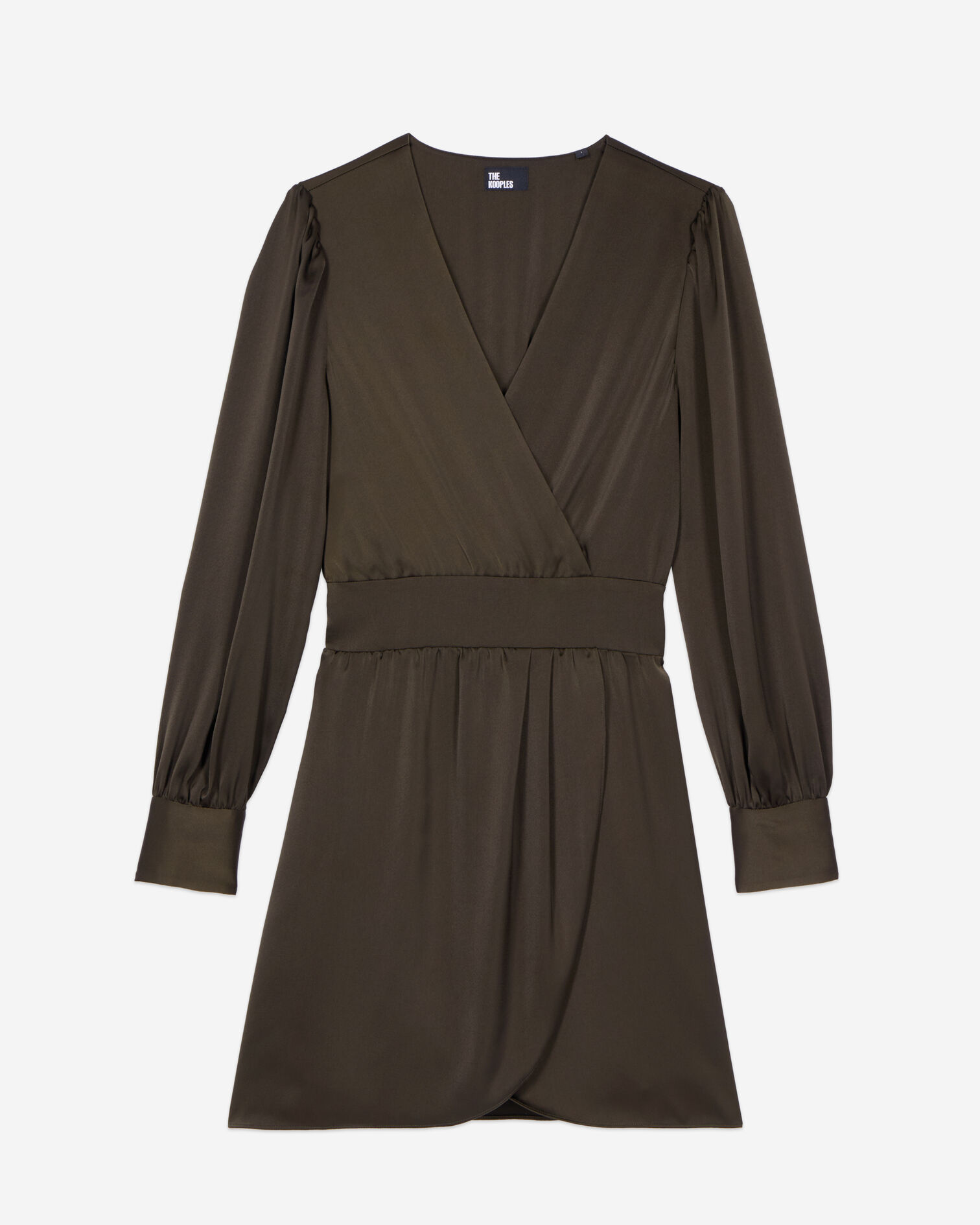 Robe courte kaki, KAKI, hi-res image number null