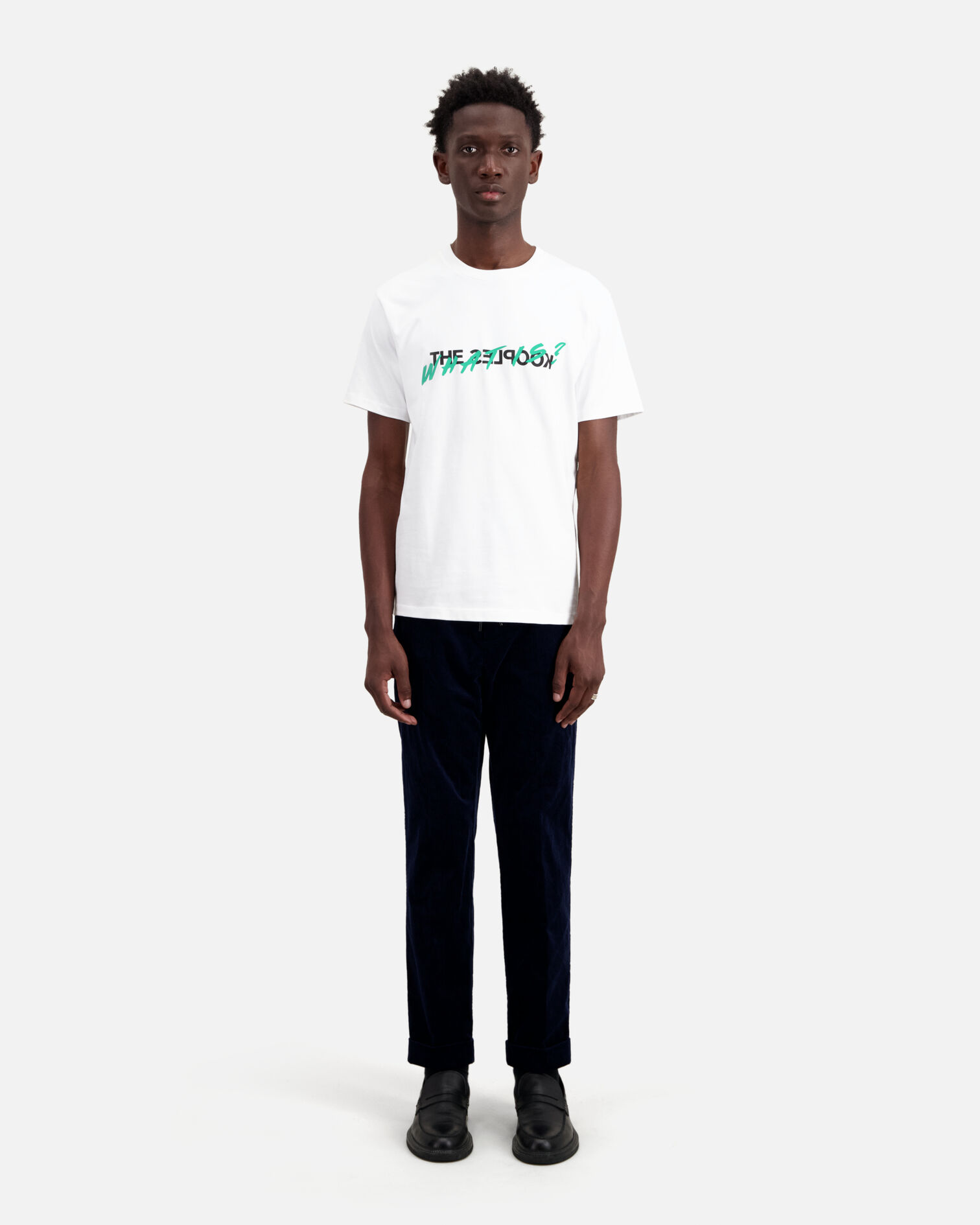 T-shirt Homme What is blanc, WHITE, hi-res image number null