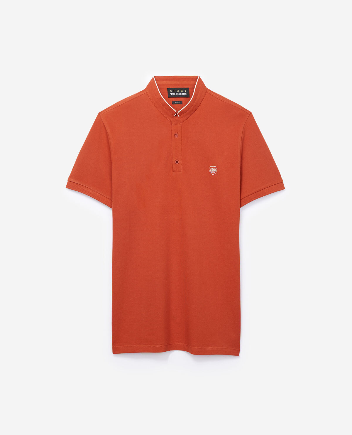 Polo discount orange homme