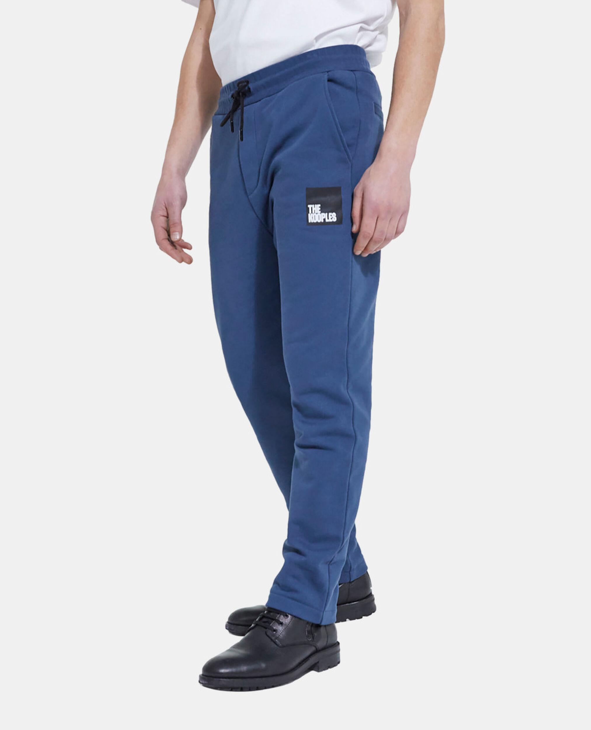 Navy blue joggers, NAVY, hi-res image number null