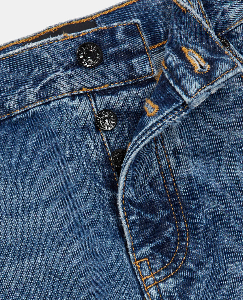 The Kooples HOMME BLUE DENIM jean droit bleu