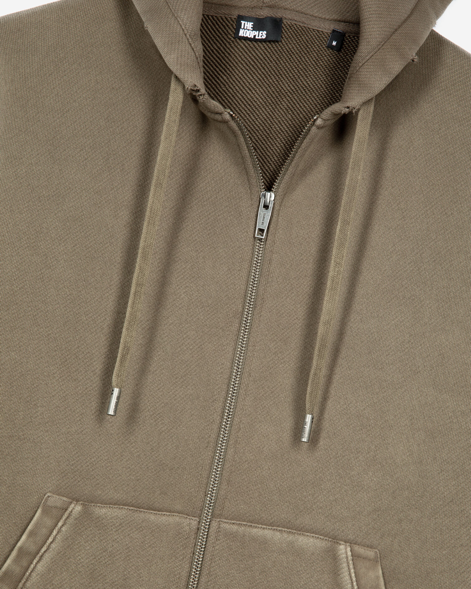 Khaki hoodie, OLIVE, hi-res image number null