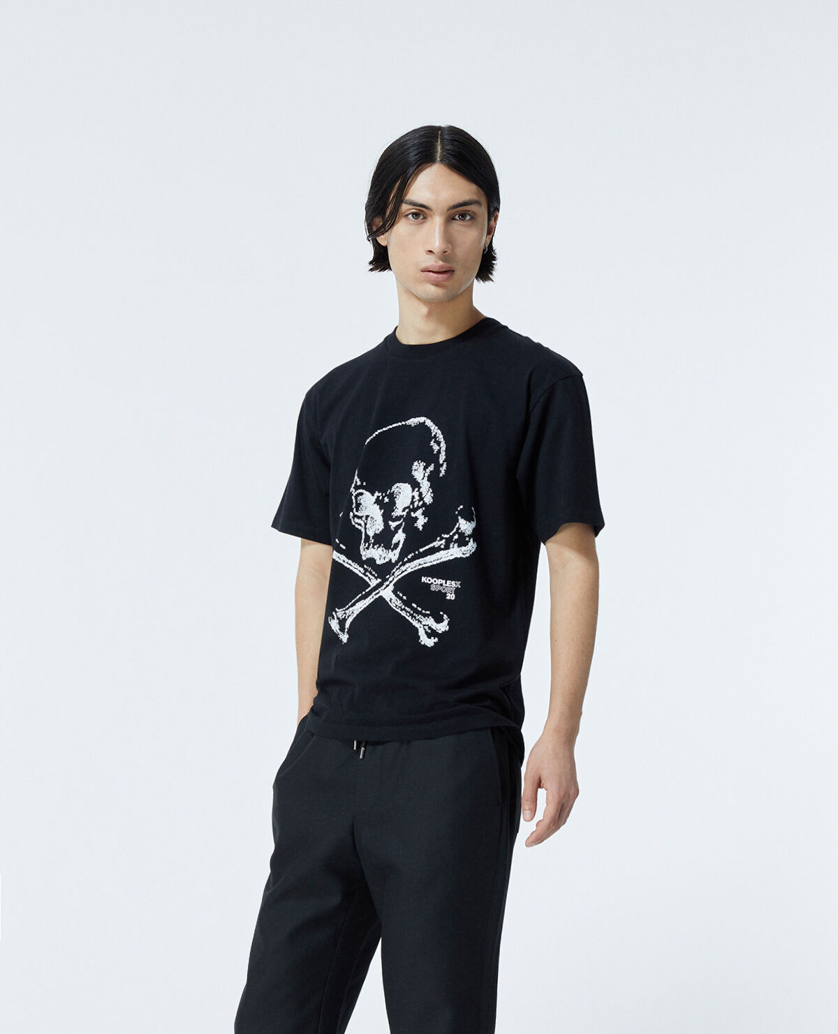 T shirt the best sale kooples tete de mort