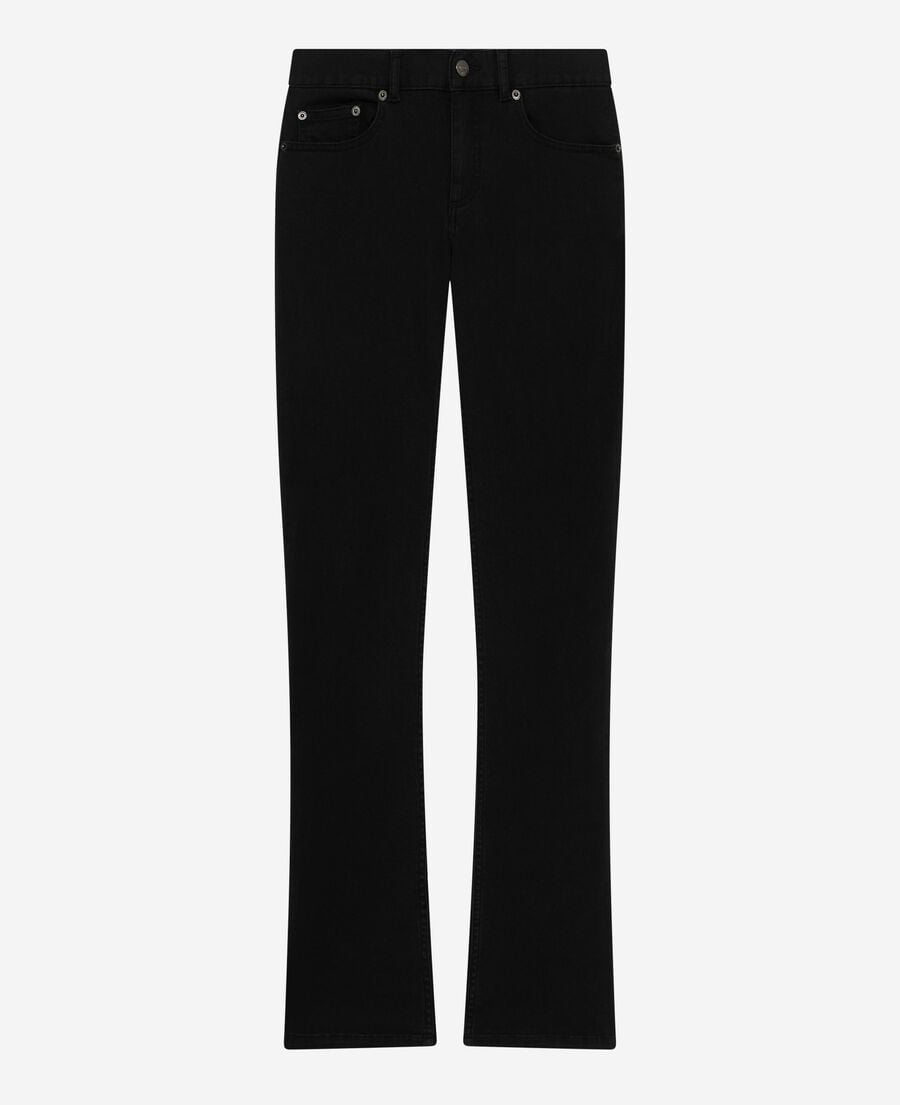 The Kooples FEMME BLACK jean slim long noir