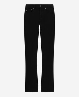 The Kooples FEMME BLACK jean slim long noir