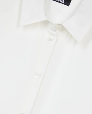 The Kooples MUJER WHITE camisa seda blanca