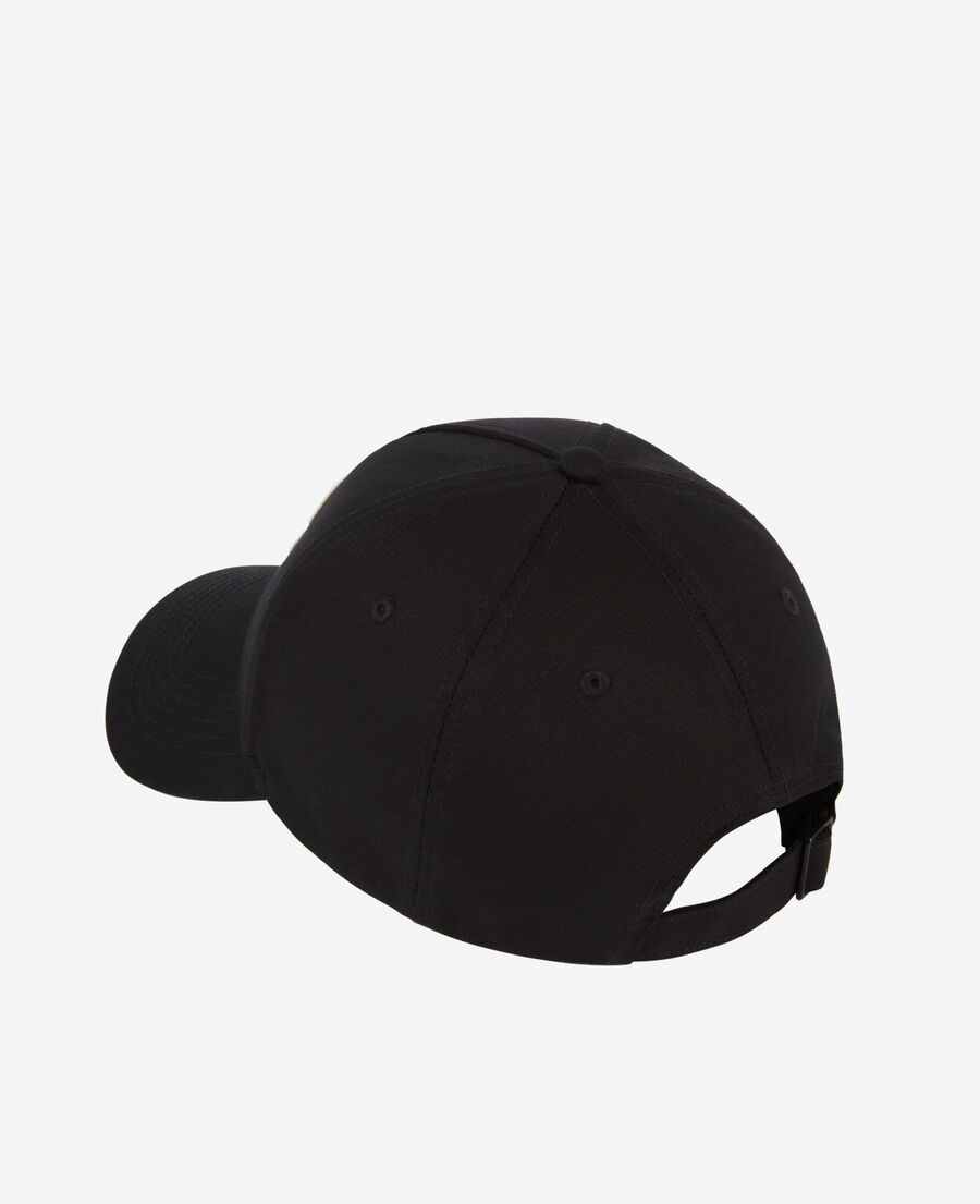 black cap with tk patch