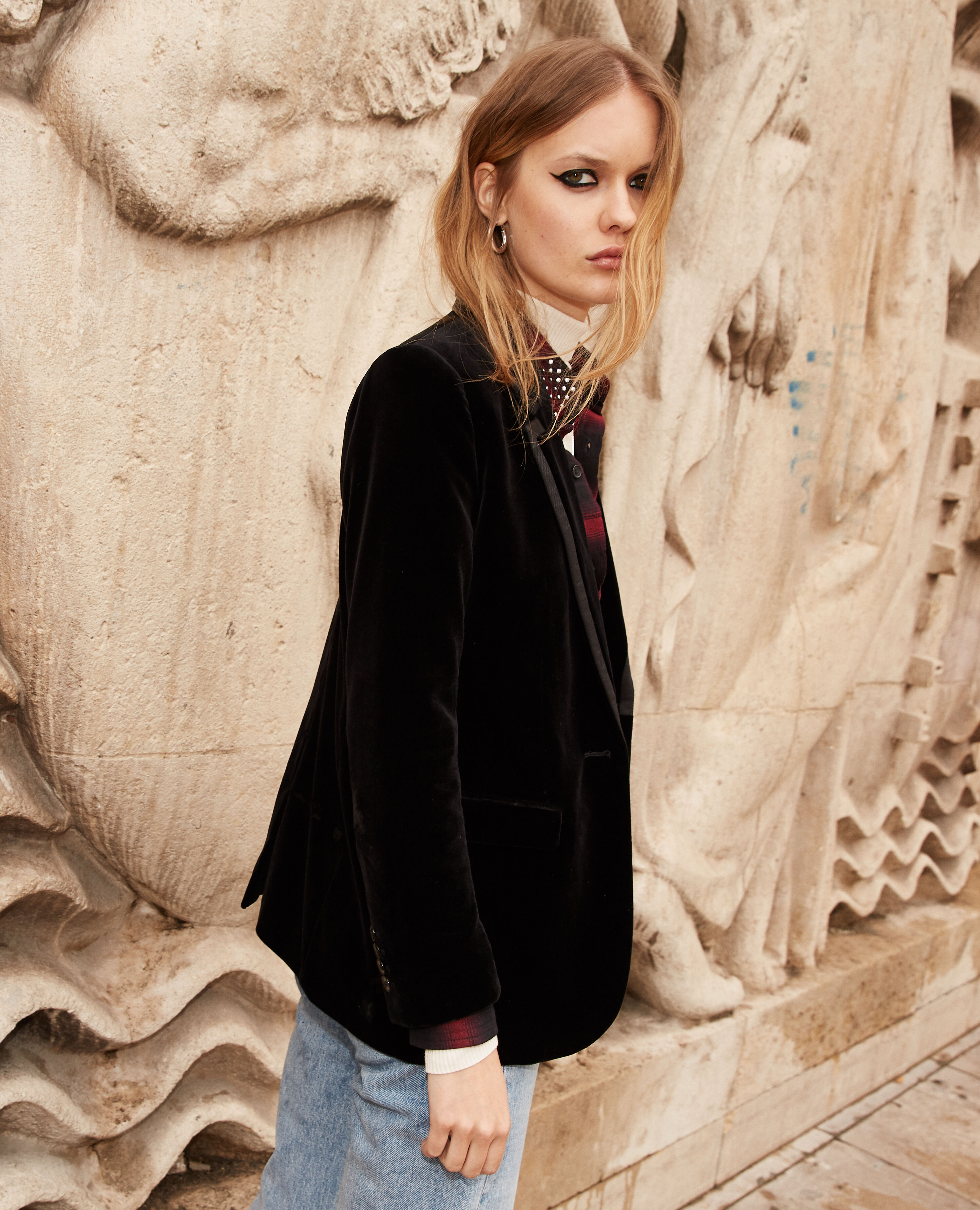 Madewell sales velvet blazer
