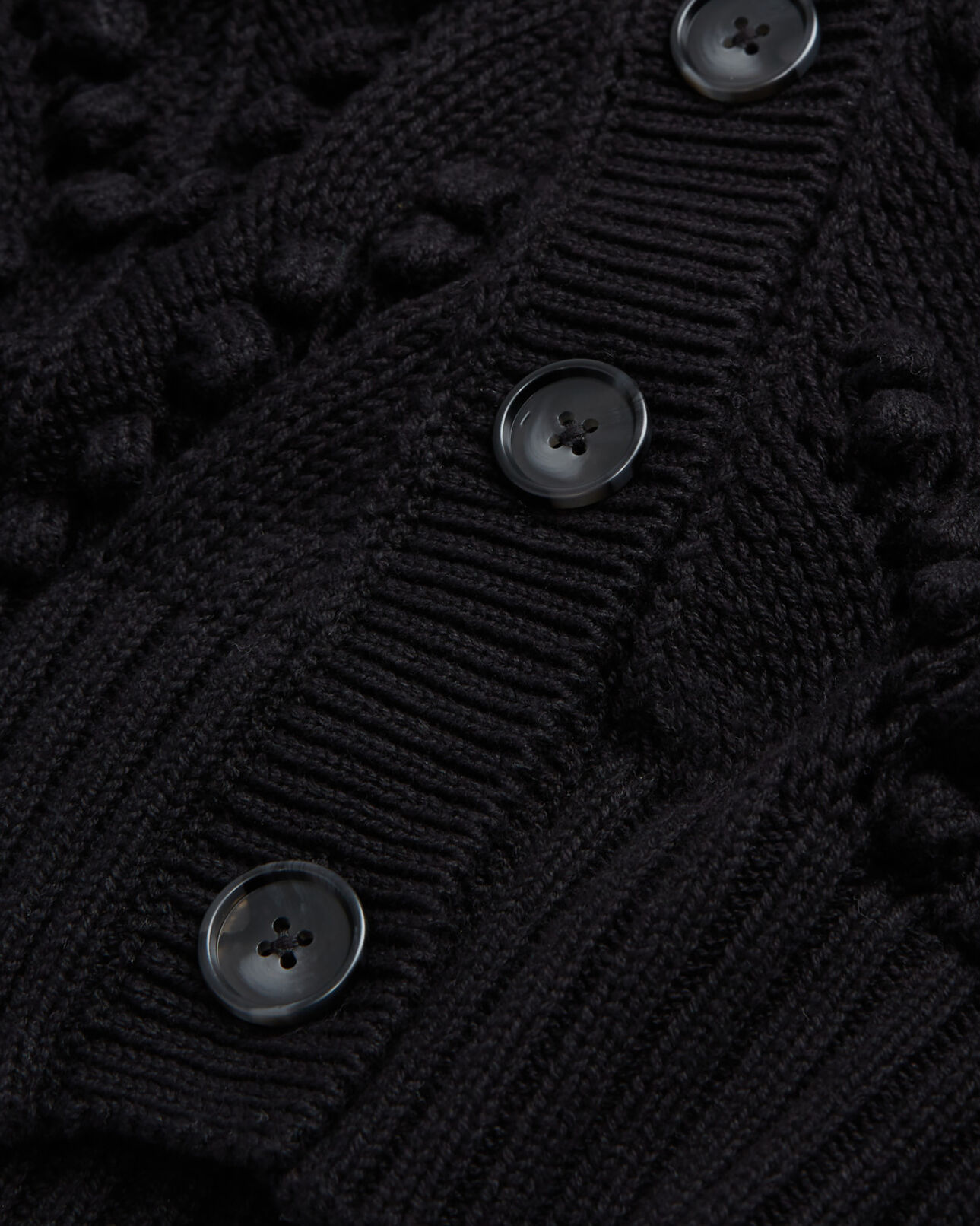The Kooples FEMME BLACK cardigan noir