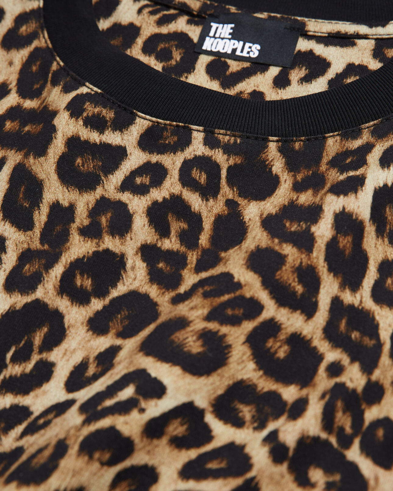 The Kooples FEMME LEOPARD t-shirt femme léopard
