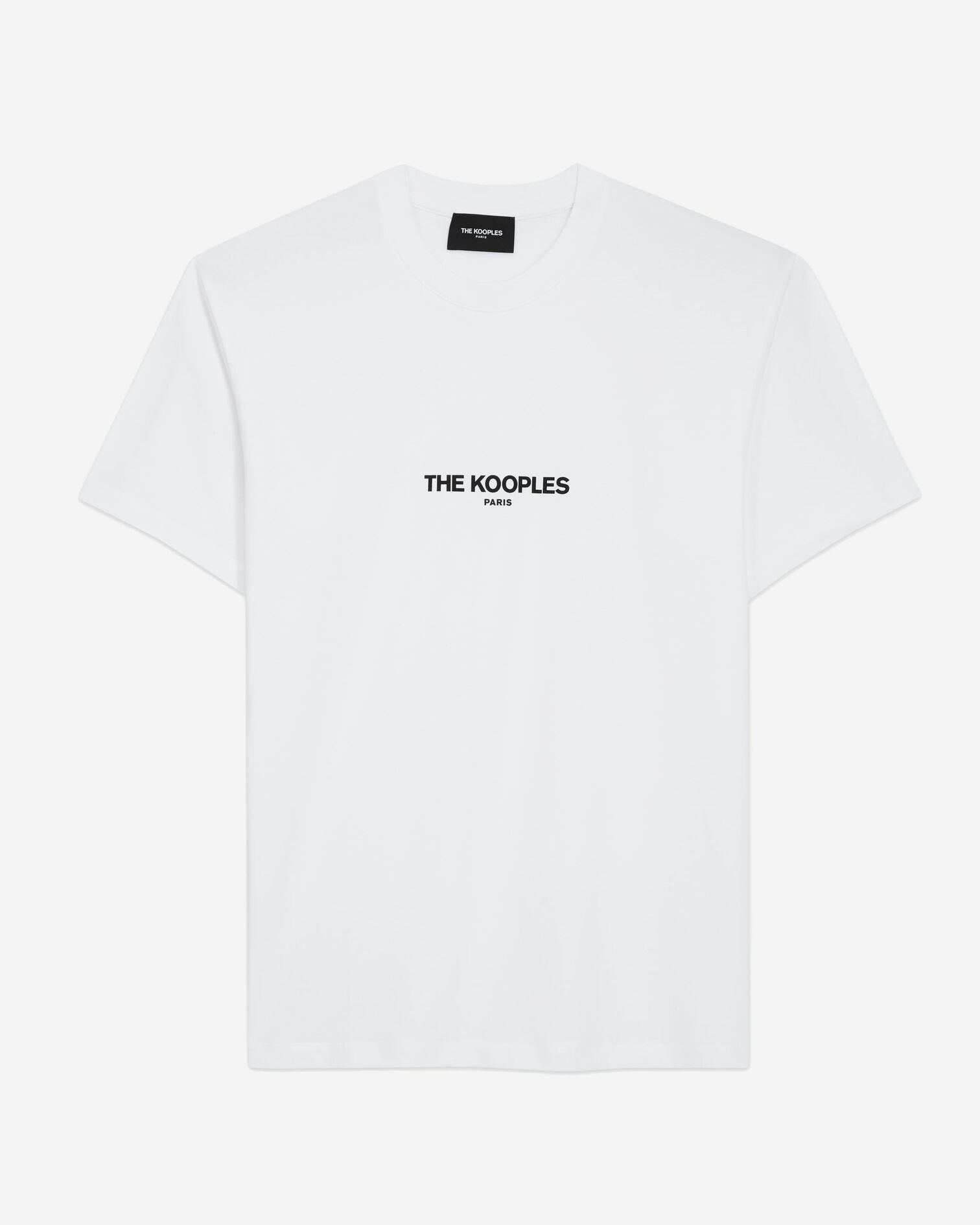 T-shirt avec Logo blanc, WHITE, hi-res image number null
