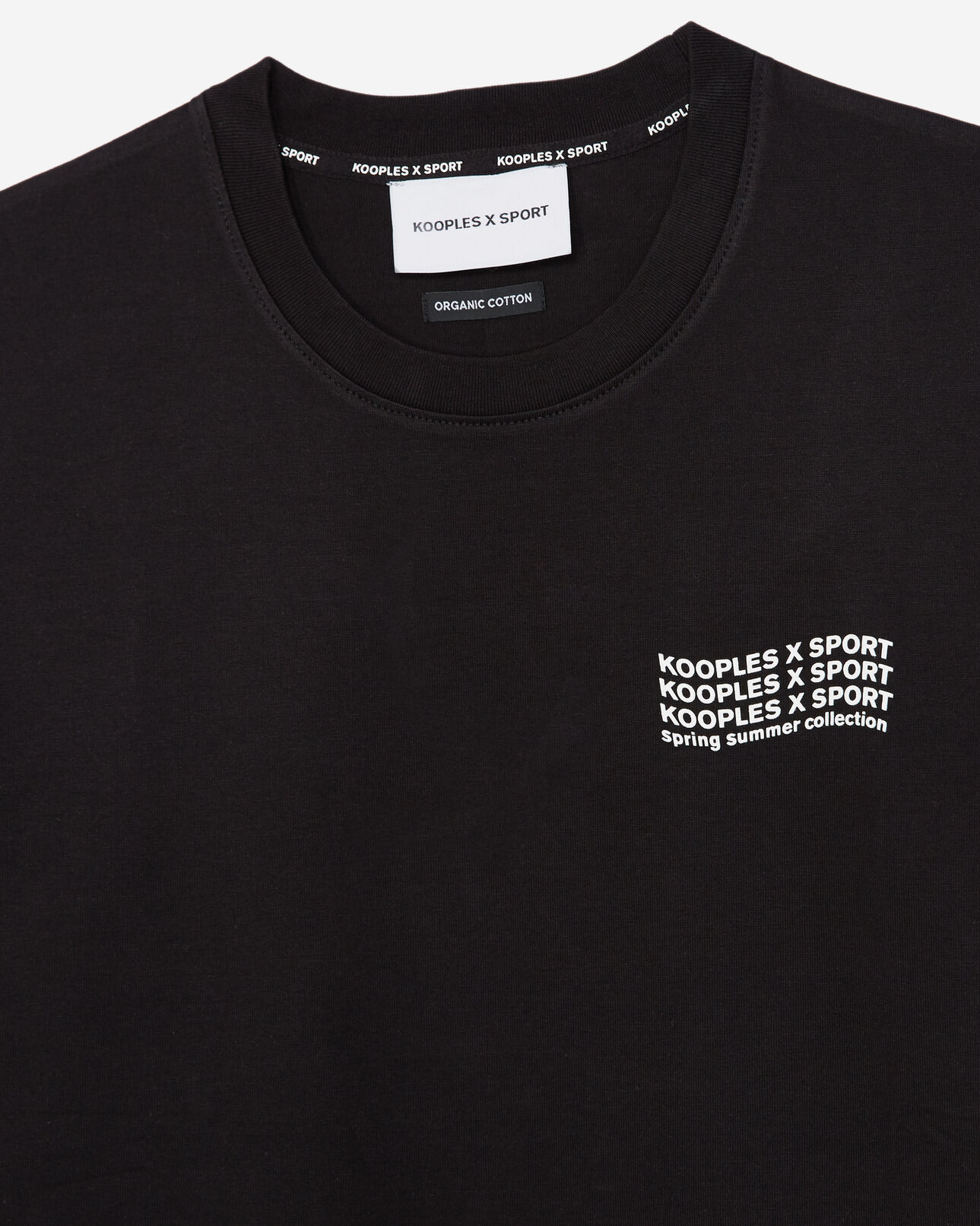 The Kooples MEN BLACK black t-shirt