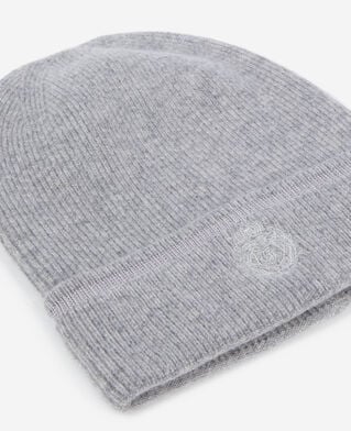 The Kooples MIXTE MIDDLE GREY MEL bonnet en cachemire gris