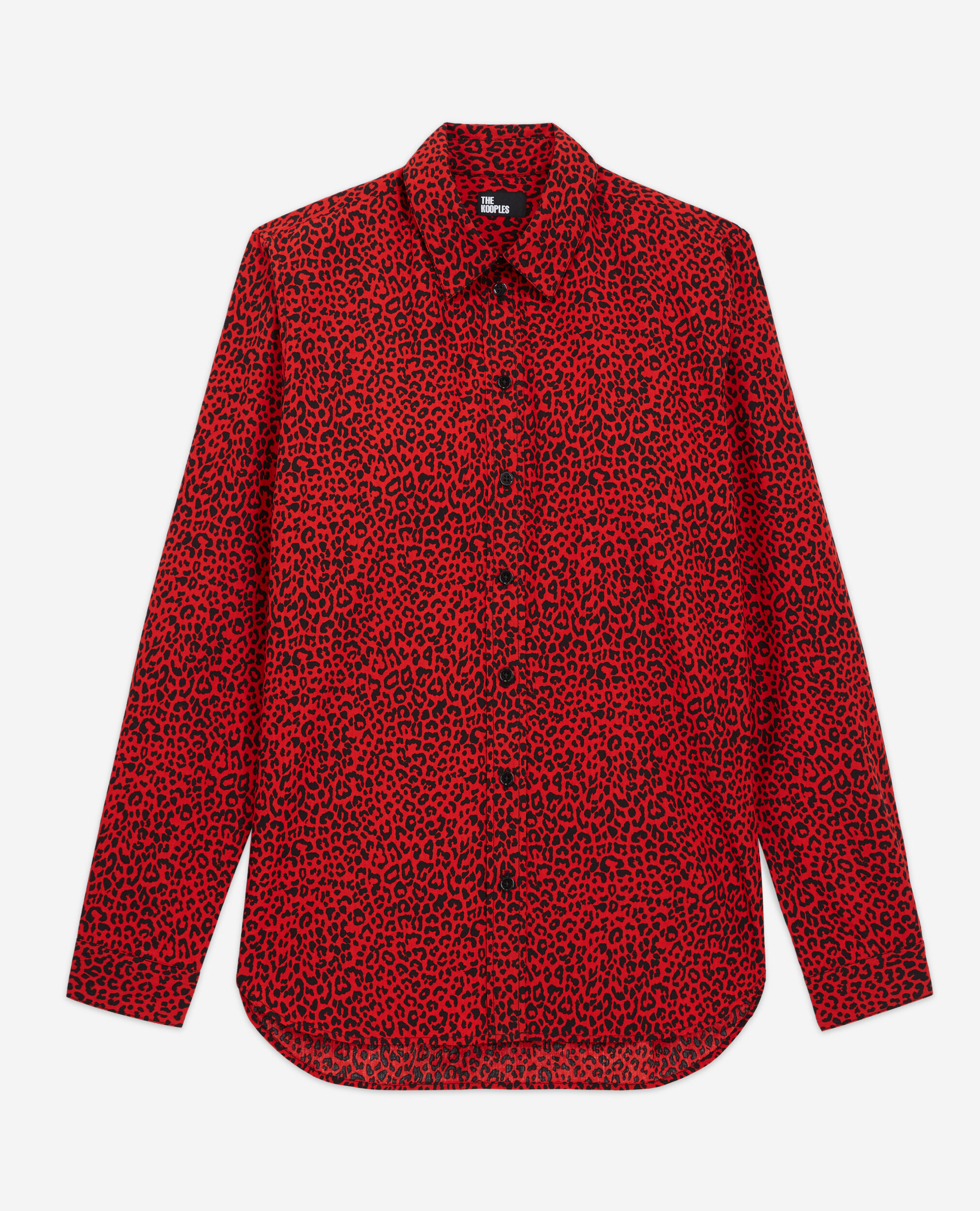 Chemisier leopard rouge new arrivals