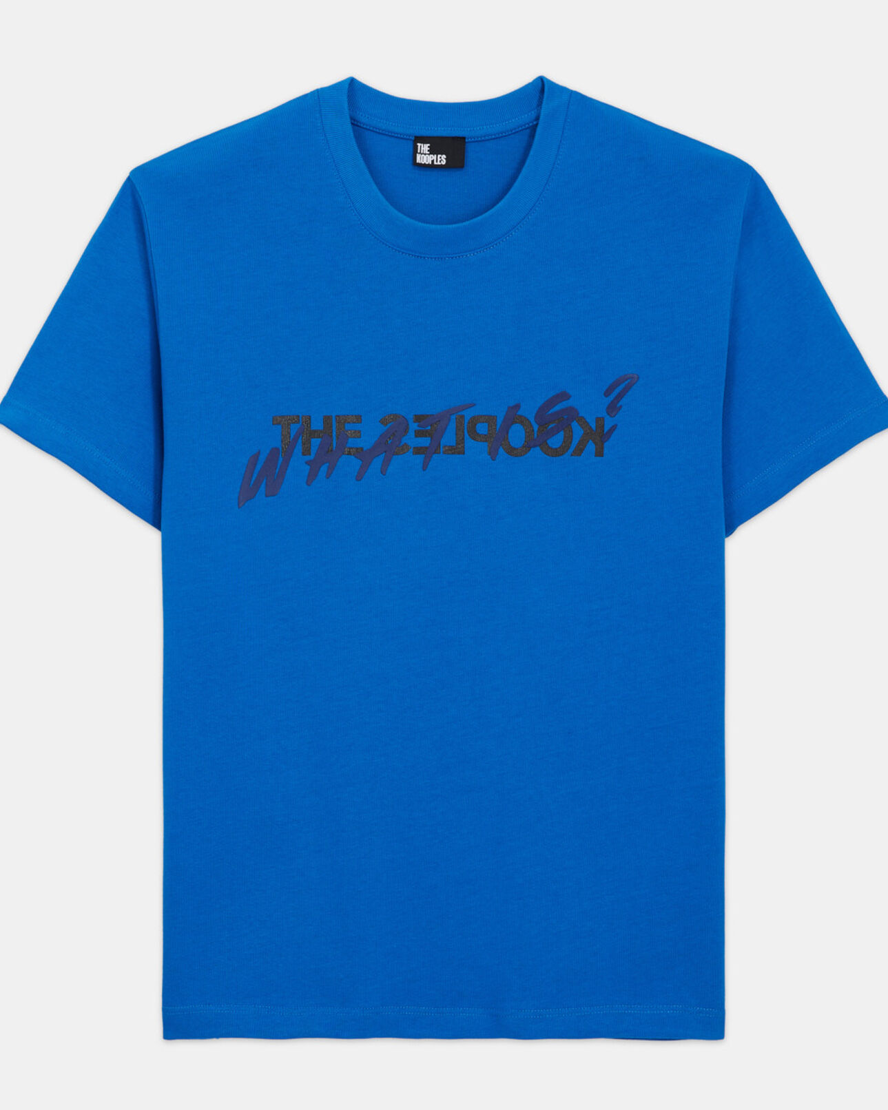The Kooples WOMEN INK BLUE what is blue t-shirt