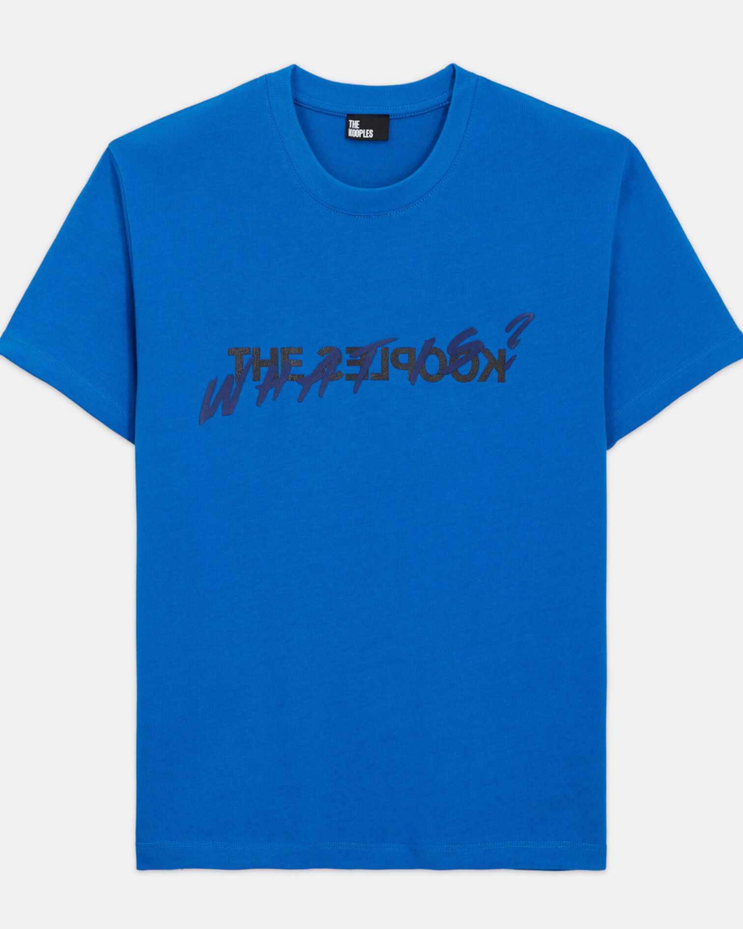 WHAT IS blue T-shirt, INK BLUE, hi-res image number null