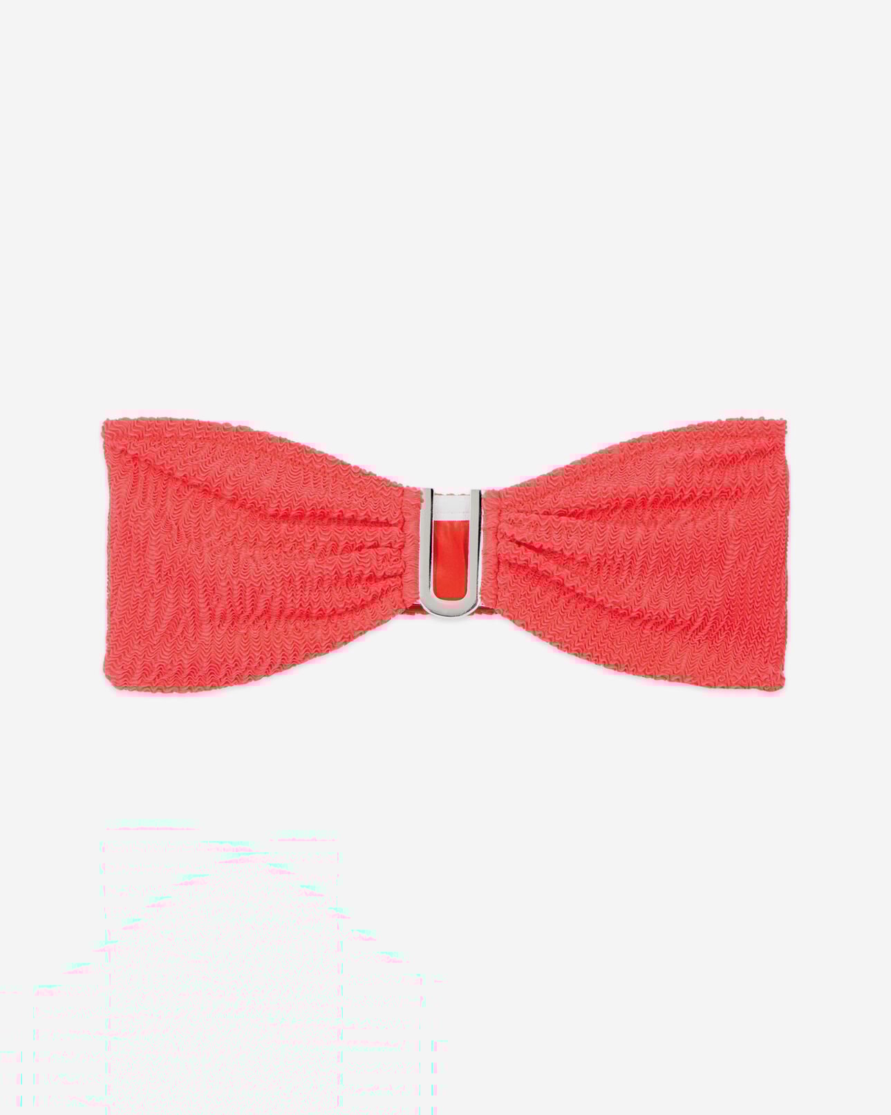 The Kooples F RED the kooples x luz bandeau swimming costume top red