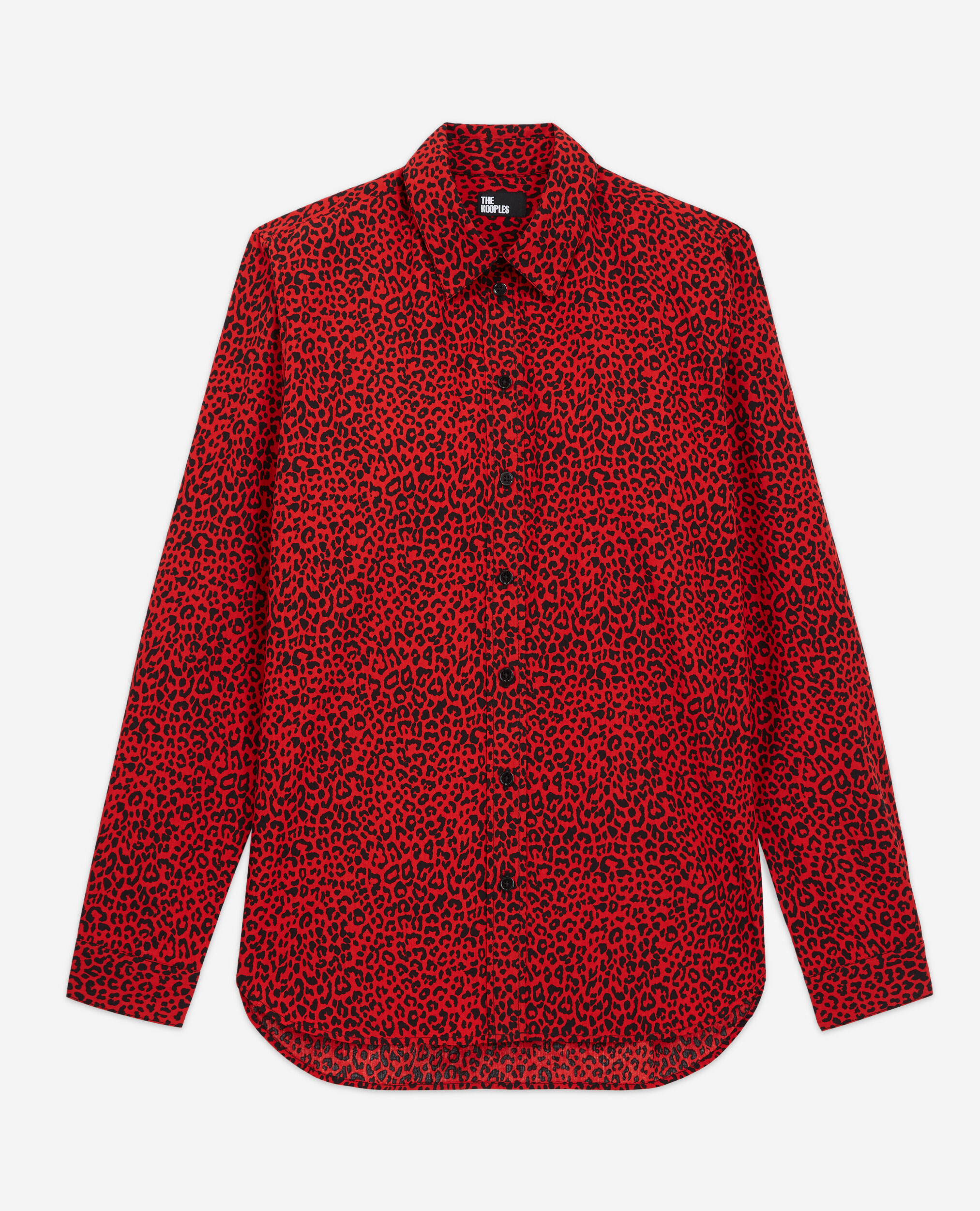 Camisa leopardo roja, RED / BLACK, hi-res image number null