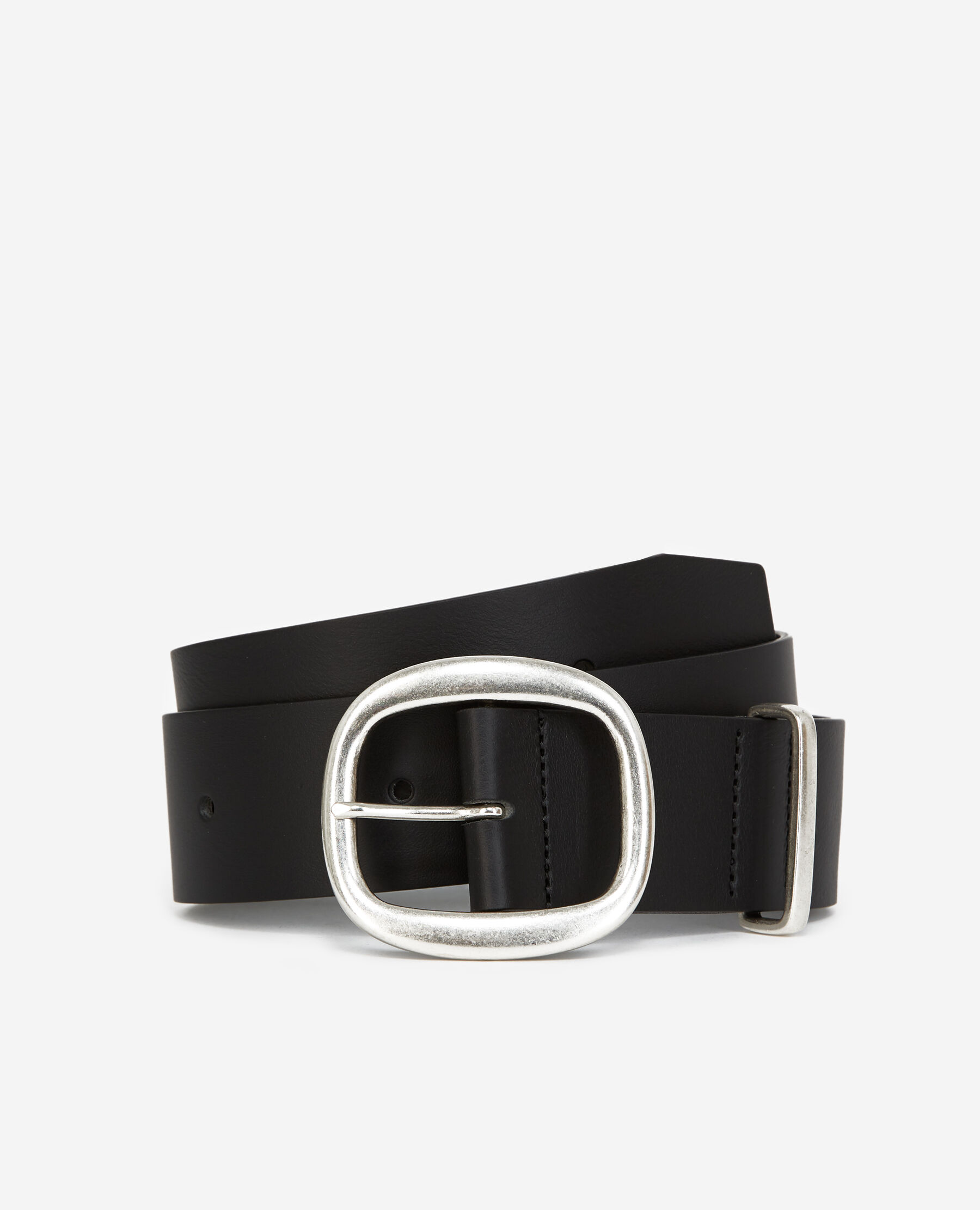 Ceinture noire sales boucle ronde